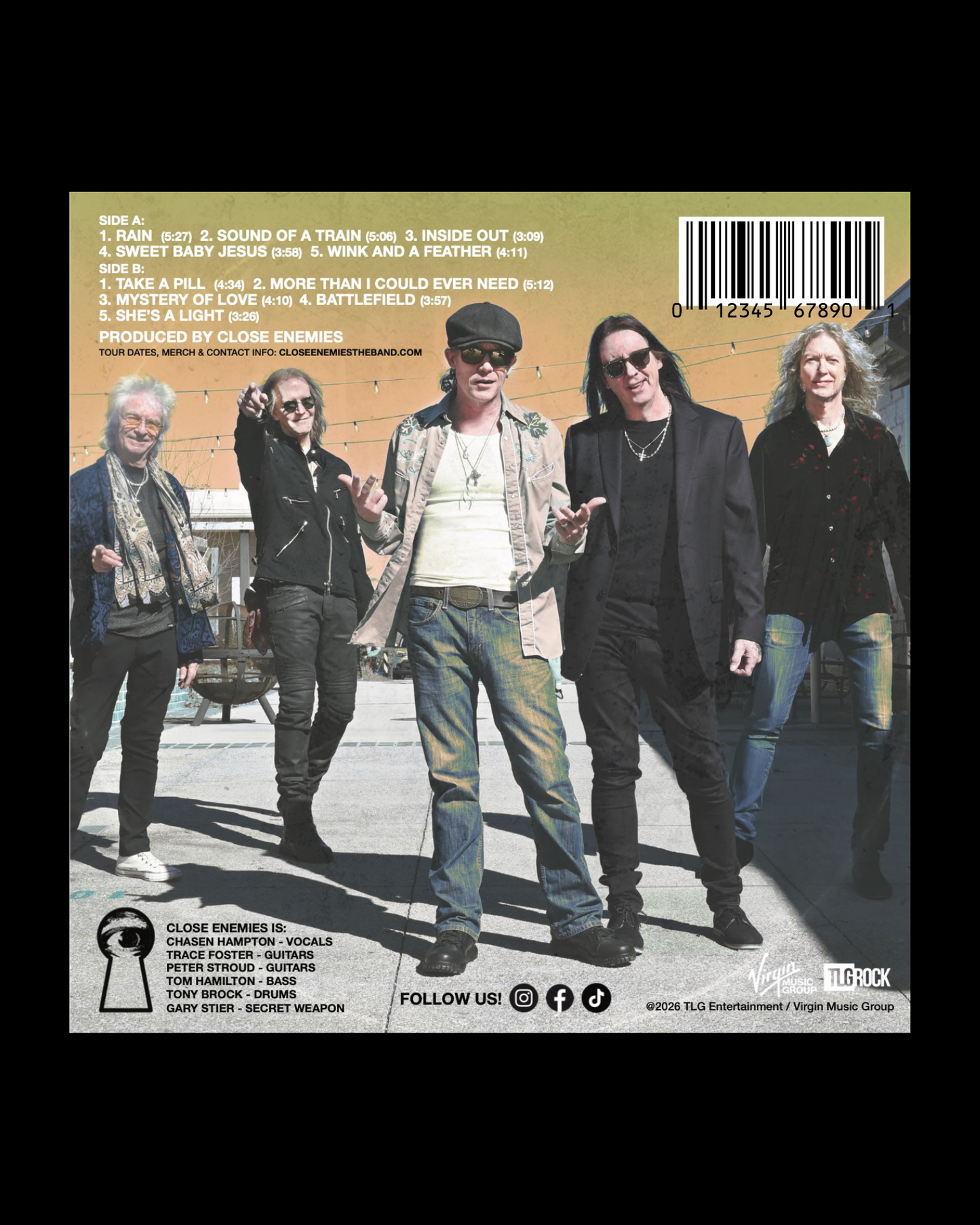 Close Enemies (CD) shipping March 13th