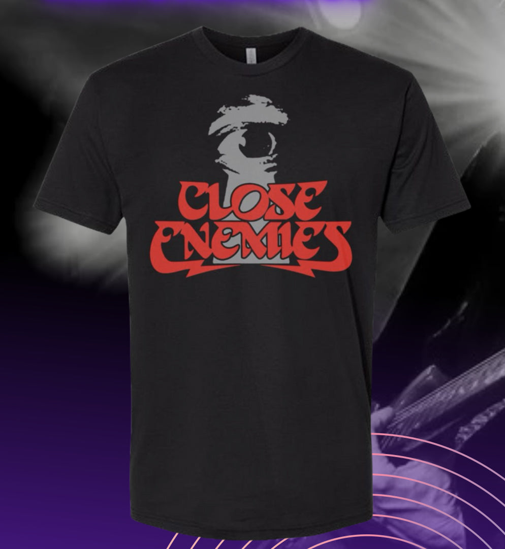 Close Enemies T Shirt w(Red Logo)