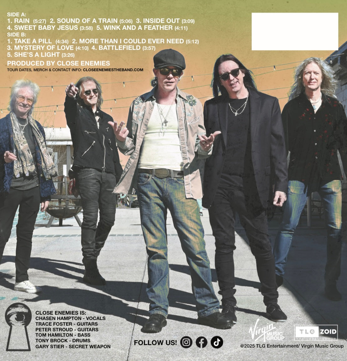 Close Enemies (Vinyl LP) shipping March 13th